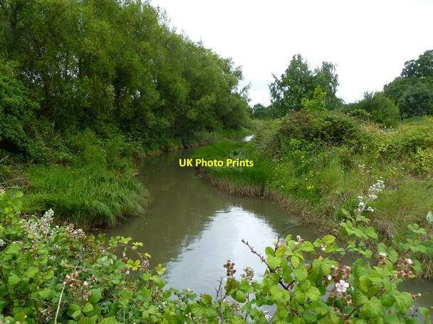 Photo 6"x4" Creekmoor, drainage channel Poole\/SZ0191 c2011