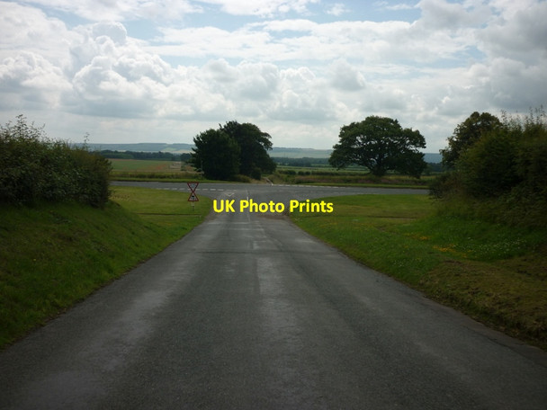 Photo 6"x4" Fothill Lane joins the A170 at Hutton Buscel Hutton Buscel c2011