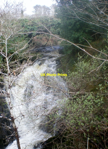 Photo 6"x4" Derreenkealig Waterfall Kealkill c2011