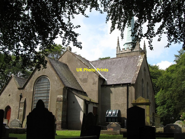 Photo 6"x4" Seaforde CoI church from the rear Seaforde c2011