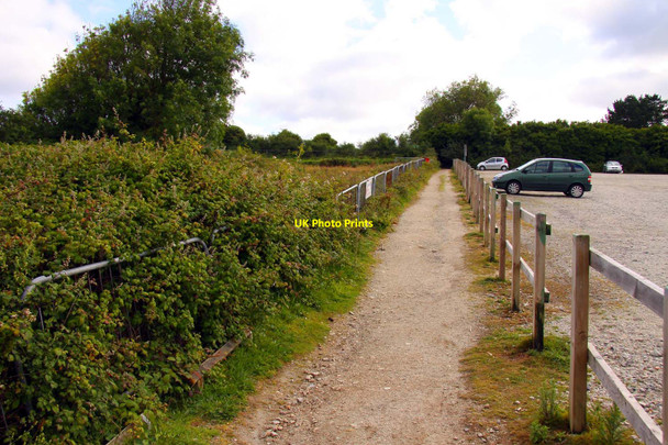 Photo 6"x4" The Southwest Coast Path at Carlyon Bay Carlyon Bay c2011