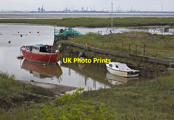 Photo 6"x4" Stone Creek, Sunk Island, East Yorks Sunk Island c2011