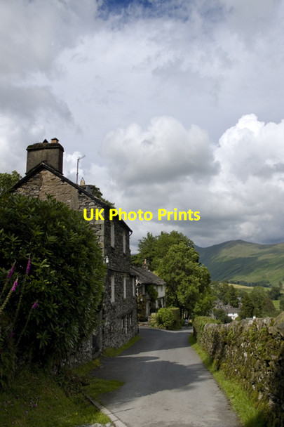 Photo 6"x4" Houses Troutbeck Town End\/NY4002 c2011