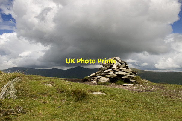 Photo 6"x4" Cairn Wansfell summit High Green\/NY4103 c2011