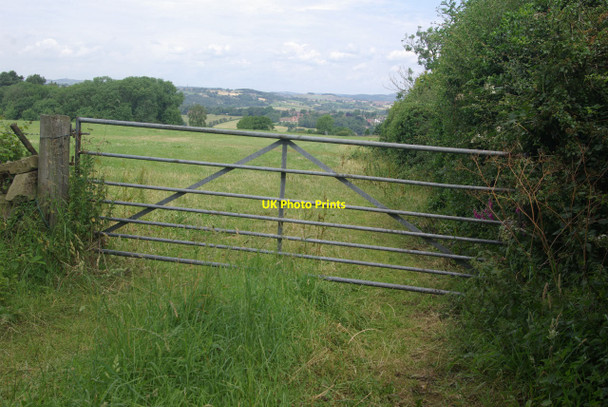 Photo 6"x4" Gate at Brackley Gate Morleymoor c2011