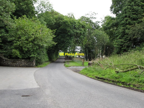 Photo 6"x4" View eastwards along Farranfad Road Seaforde c2011