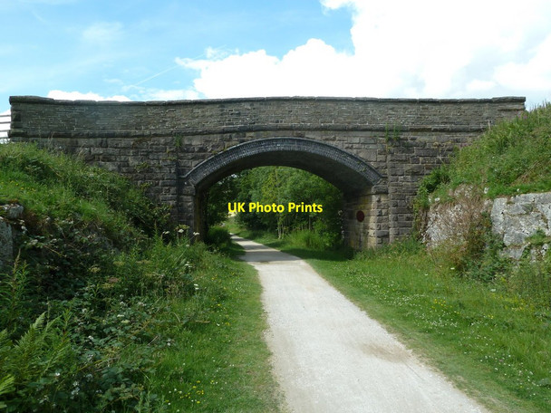 Photo 6"x4" Farm access bridge over the Tissington Trail Biggin\/SK1559 c2011
