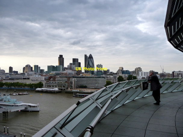 Photo 6"x4" City of London as seen from City Hall London c2011