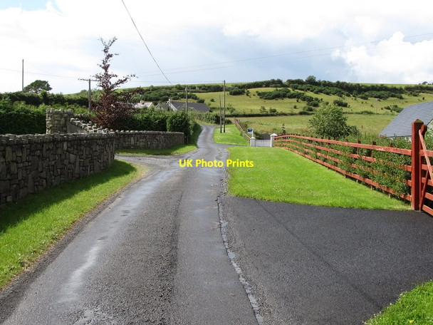 Photo 6"x4" View west along Nutgrove Road, Annadorn Annadorn c2011