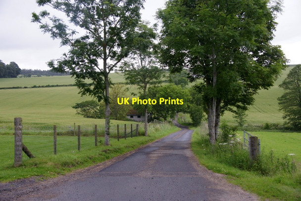 Photo 6"x4" Track to Easter Logie, near Forneth Craigie\/NO1143 c2011