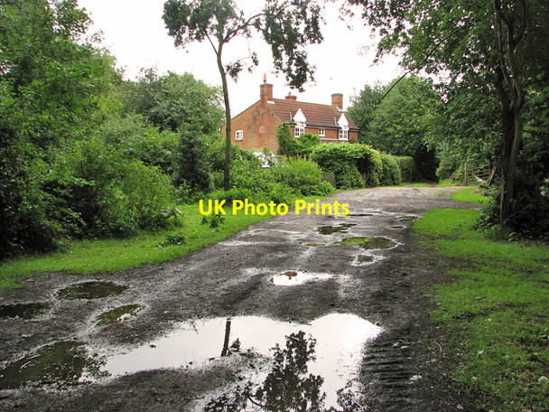 Photo 6"x4" Newgate Corner on Fleggburgh Common Filby c2011