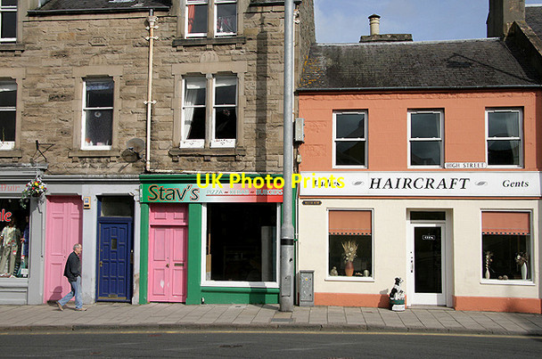 Photo 6"x4" Shops in Selkirk Selkirk c2011