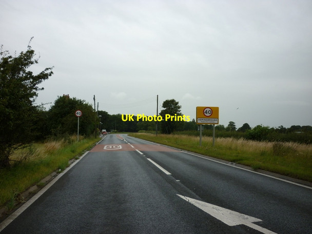 Photo 6"x4" Entering Hemingbrough Hemingbrough c2011
