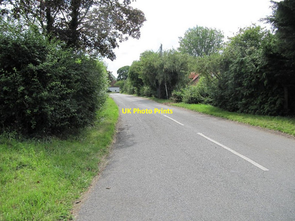 Photo 6"x4" Road to Slade End Wallingford c2011