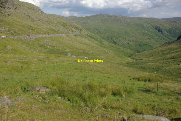 Photo 6"x4" Down from Pen-y-Pass Gwastadnant c2011