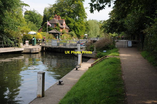 Photo 6"x4" Sonning Lock Sonning c2011