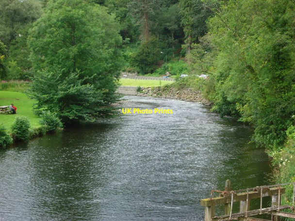 Photo 6"x4" Bridge of Allan, Allan Water [3] Bridge of Allan c2011