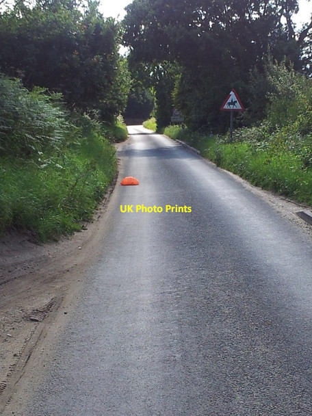 Photo 6"x4" Road into Weston Weston\/TM4287 c2011