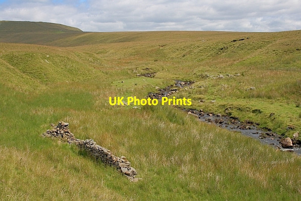 Photo 6"x4" Ruined Bield, Fell Beck Newby Cote c2011
