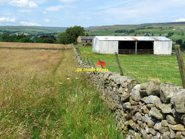Photo 6"x4" Wall south of The Acres Bowbank\/NY9423 c2011