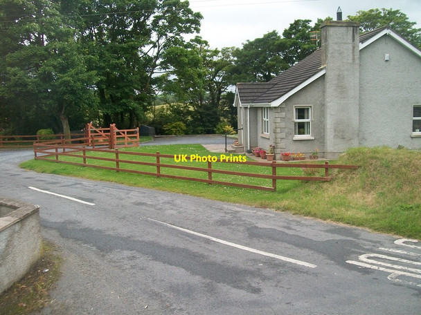 Photo 6"x4" The Old Course Road at its junction with Killough Road Downpatrick c2011