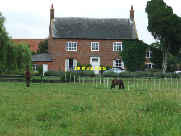 Photo 6"x4" Hill House Great Hockham c2011