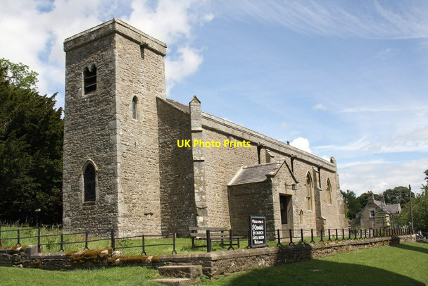 Photo 6"x4" St Oswald's Church Castle Bolton c2011