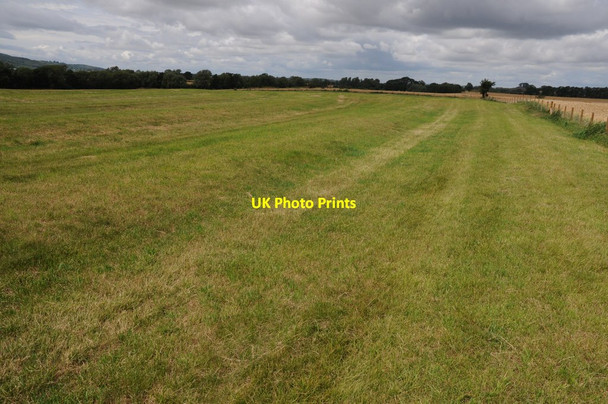 Photo 6"x4" Ridge and furrow at Wormington Wormington c2011