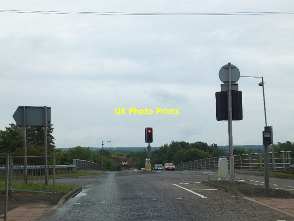Photo 6"x4" Junction of Clay Lane with A3 Burpham\/TQ0152 c2011