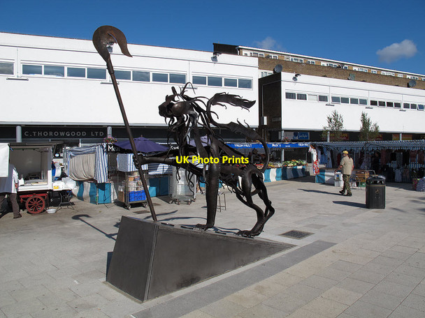 Photo 6"x4" The Bermondsey Lion Bermondsey c2011