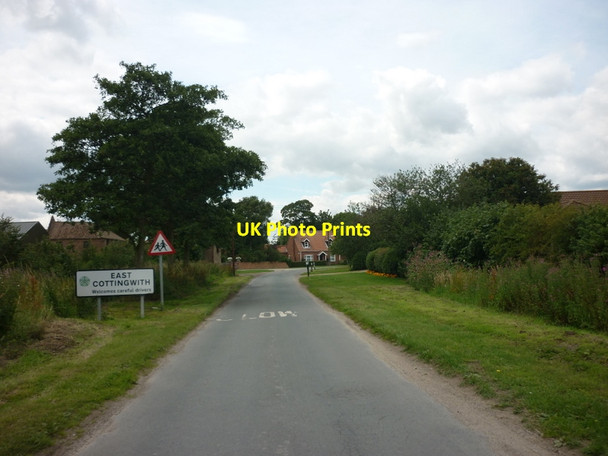 Photo 6"x4" Entering East Cottingwith, East Yorkshire East Cottingwith c2011