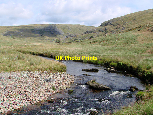 Photo 6"x4" Afon Hengwm Banc Lluestnewydd c2011