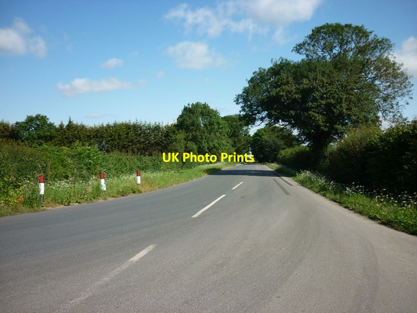 Photo 6"x4" Rooke Lane off Pool Lane Nun Monkton c2011