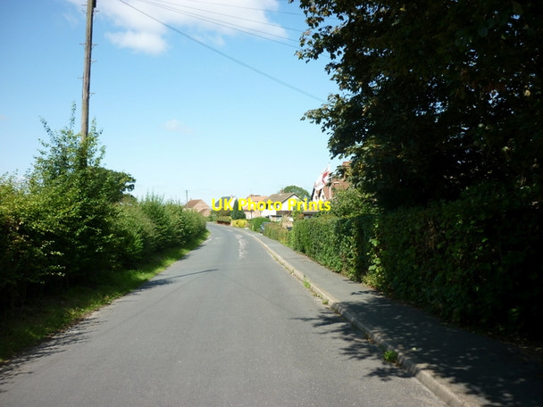 Photo 6"x4" Church Hill (road) Hunsingore Hunsingore c2011