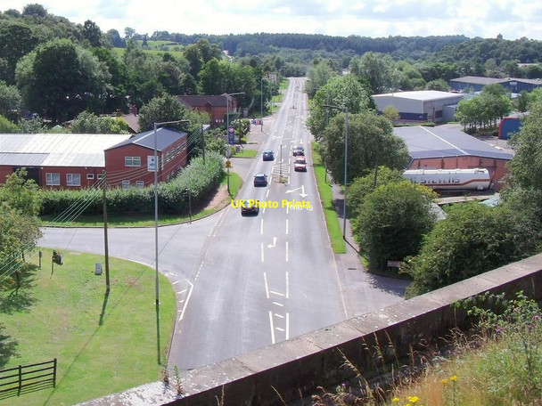 Photo 6"x4" Leekbrook from above Leek\/SJ9856 c2011