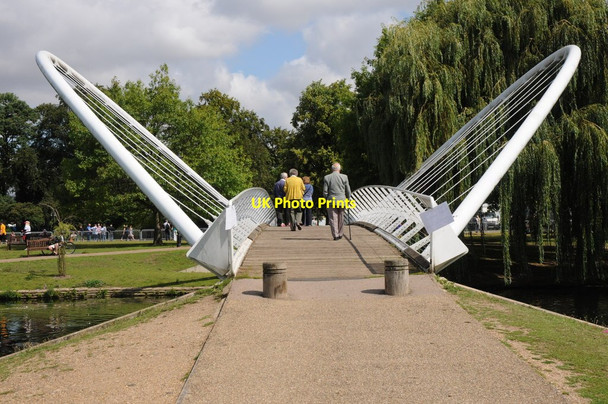 Photo 6"x4" Butterfly Bridge, Bedford Bedford\/TL0549 c2011