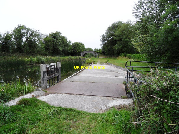 Photo 6"x4" Overflow on the Grand Canal at Cartland Bridge, near Edenderry, Co. Offaly Edenderry c2011