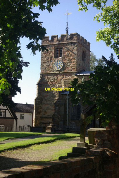 Photo 6"x4" Clifton upon Dunsmore Church Clifton upon Dunsmore c2011