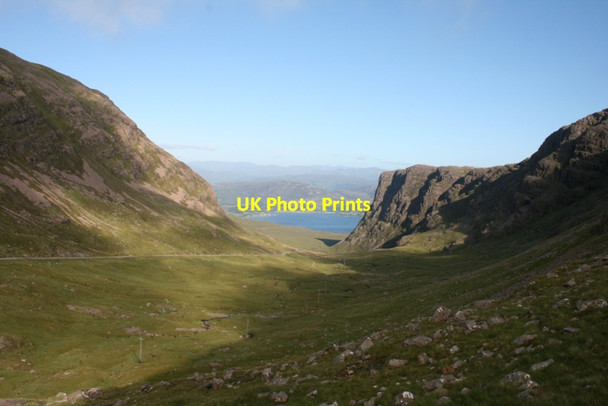 Photo 6"x4" To the sou'east along Bealach na Ba Loch Dithreabn na Cuileige c2011