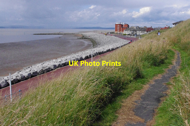 Photo 6"x4" Sandylands Promenade Heysham c2011
