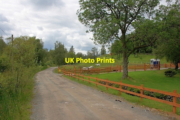 Photo 6"x4" Track near Duchray Cottage Milton\/NN5001 c2011
