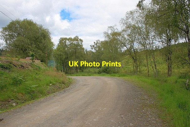 Photo 6"x4" Track near Duchray Cottage Kirkton\/NN5100 c2011