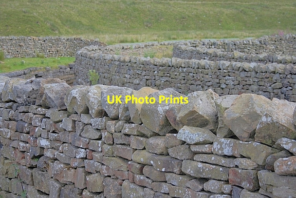 Photo 6"x4" Dry Stone Walls Ribble Head\/SD7779 c2011