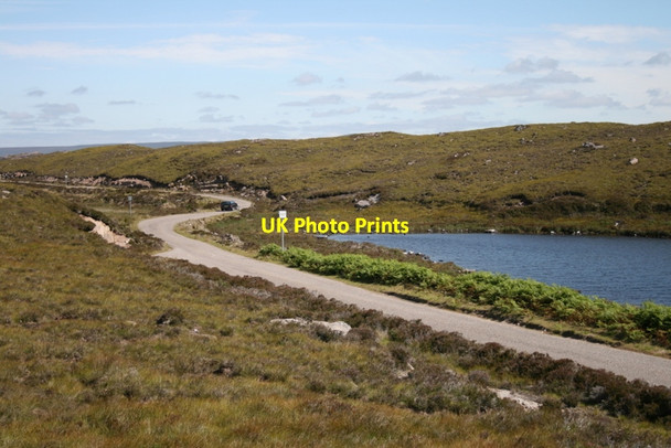 Photo 6"x4" Roadside lochans to the north of Cuaig Fearnmore c2011