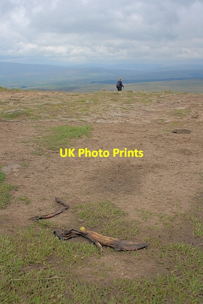 Photo 6"x4" Litter on Pen-y-Ghent Brackenbottom c2011