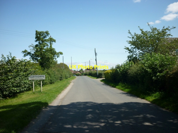 Photo 6"x4" Entering Carthorpe, North Yorkshire Carthorpe c2011