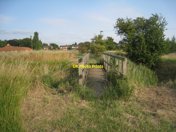 Photo 6"x4" Footbridge on the Healing to Great Coates footpath Great Coates c2011
