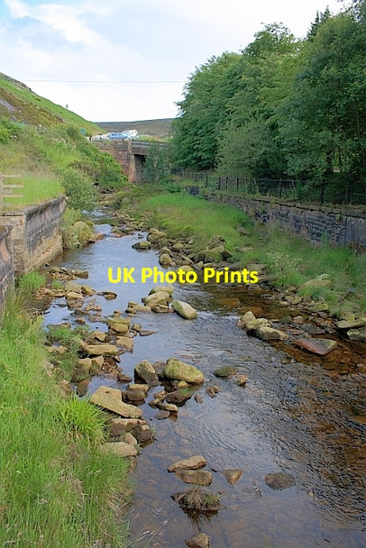 Photo 6"x4" River Etherow Crowden\/SK0799 c2011