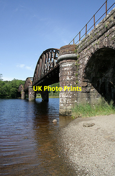 Photo 6"x4" Loch Ken Viaduct Parton\/NX6970 c2011
