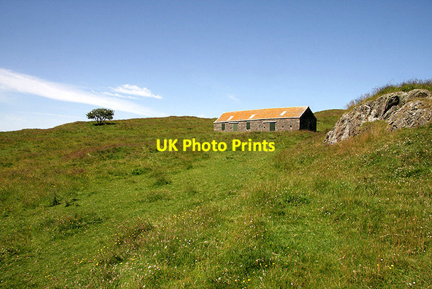 Photo 6"x4" A farm building on Merkland Hill Parton\/NX6970 c2011